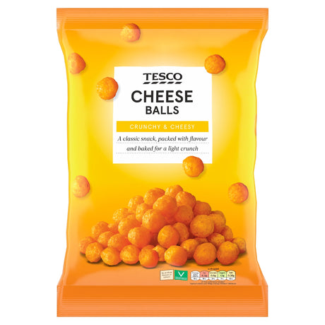 Tesco Cheese Balls Snacks 150 g