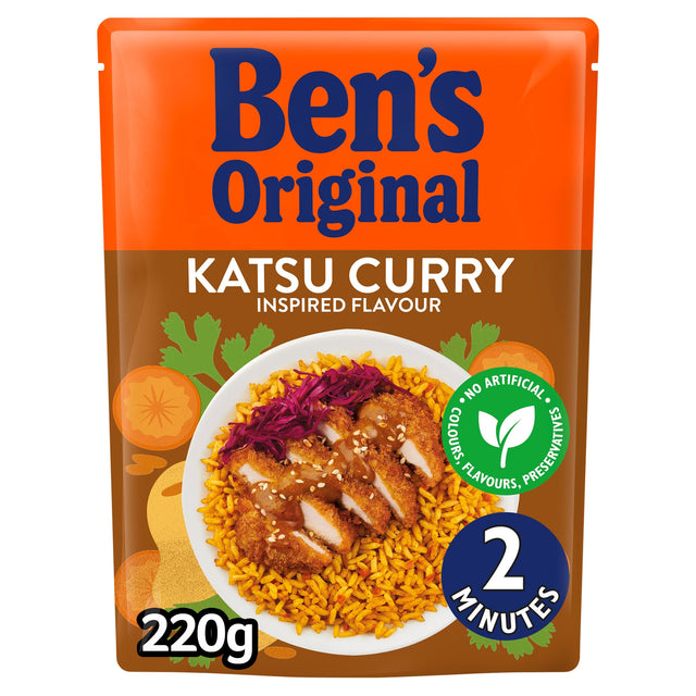 Ben's Original Katsu Curry Microwave Rice 220 g