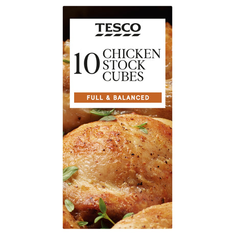 Tesco Chicken Stock Cubes 10 Pack 100 g