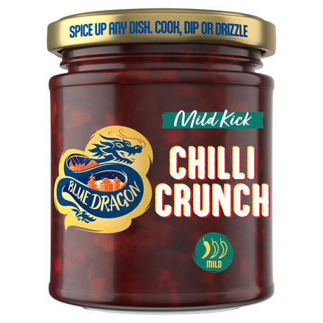 Blue Dragon Mild Kick Chilli Crunch 180 g