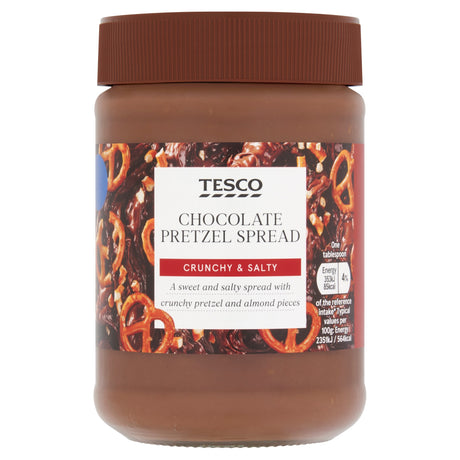 Tesco Chocolate Pretzel Spread 400 g