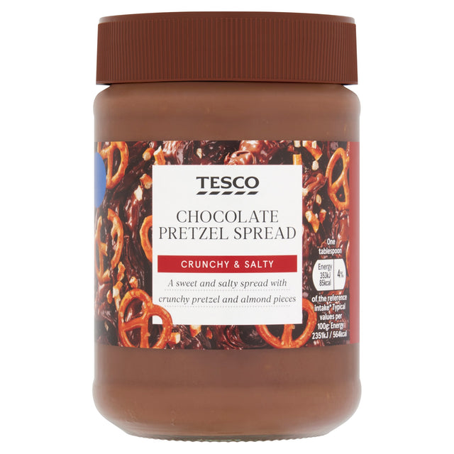 Tesco Chocolate Pretzel Spread 400 g