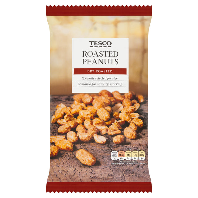 Tesco Dry Roasted Peanuts 550 g