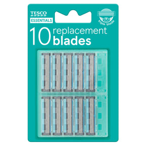 Tesco Essentails Triple Blades Refills 10 Pack