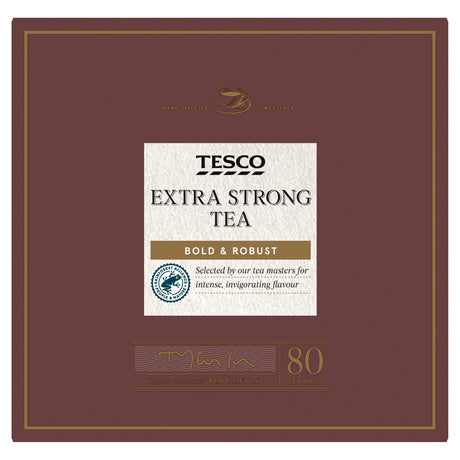 Tesco Extra Strong Tea 80 Bags 250 g