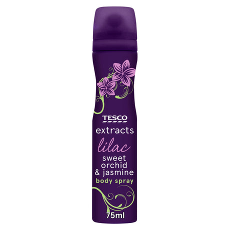 Tesco Extracts Female Bodyspray Lilac 75 ml