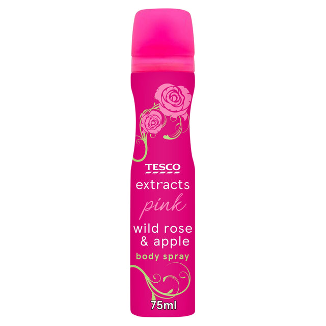 Tesco Extracts Female Bodyspray Pink 75 ml
