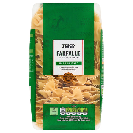 Tesco Farfalle Pasta Bows 500 g