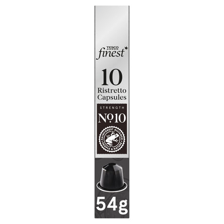 Tesco Finest 10 Ristretto Espresso Capsules 54 g