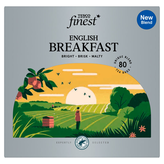 Tesco Finest 80 English Breakfast Tea Bags 250 g