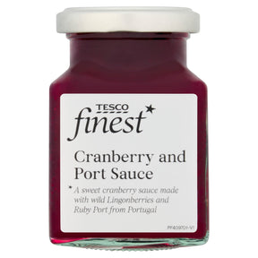 Tesco Finest Cranberry & Port Sauce 200 g