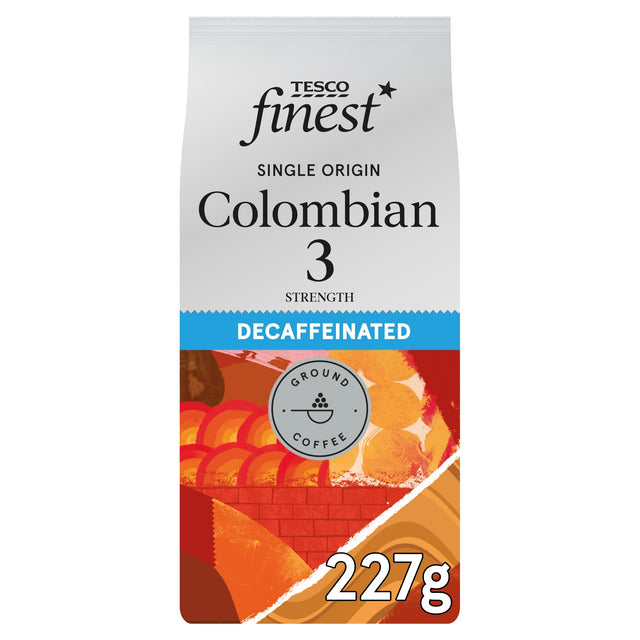 Tesco Finest Decaffeinated Colombian Ground Coffee 227 g