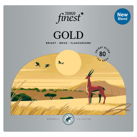 Tesco Finest Gold Tea Bags 80 Pack 250 g