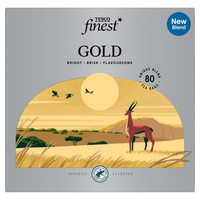 Tesco Finest Gold Tea Bags 80 Pack 250 g