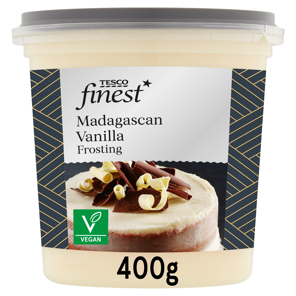 Tesco Finest Madagascan Vanilla Frosting 400 g
