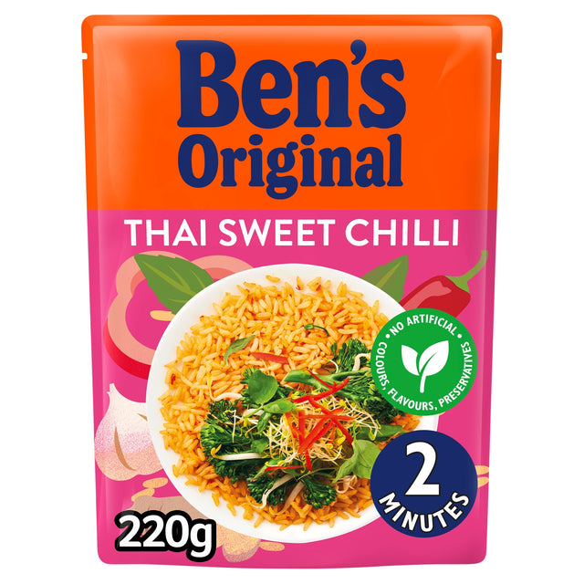 Ben's Original Thai Sweet Chilli Microwave Rice 220 g