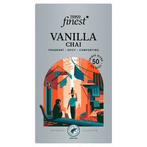 Tesco Finest Vanilla Chai 50 Tea Bags 125 g