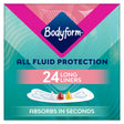 Bodyform Dailies All Fluid Long Panty Liners 24 Pack