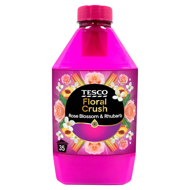 Tesco Floral Crush Fabric Conditioner Rose Blossom & Rhubarb 700 ml