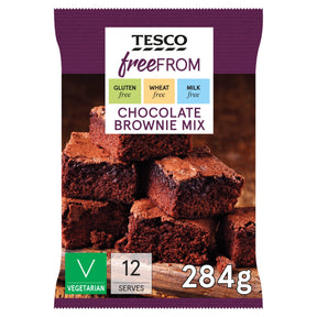 Tesco Free From Chocolate Brownie Mix 284 g