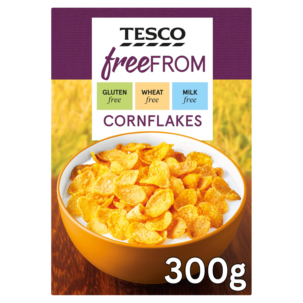 Tesco Free From Cornflakes 300 g