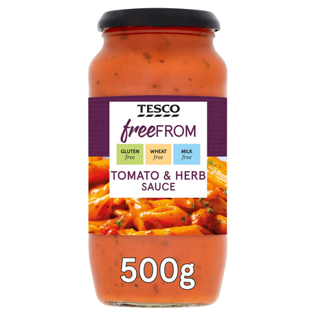 Tesco Free From Tomato & Herb Sauce 500 g