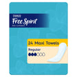 Tesco Free Spirit Maxi Towels Regular 24 Pack