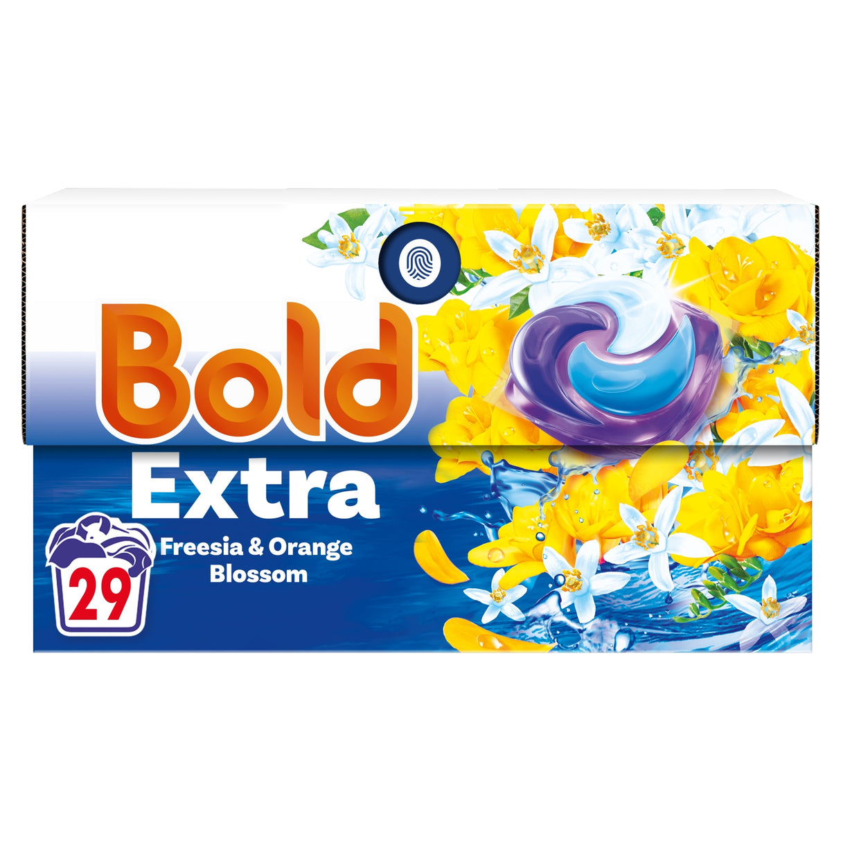 Bold Extra Washing Liquid Pods Freesia & Orange Blossom 29 Washes 643.8 g