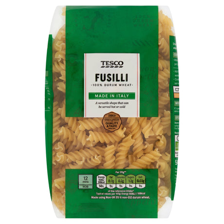 Tesco Fusilli Pasta 500 g