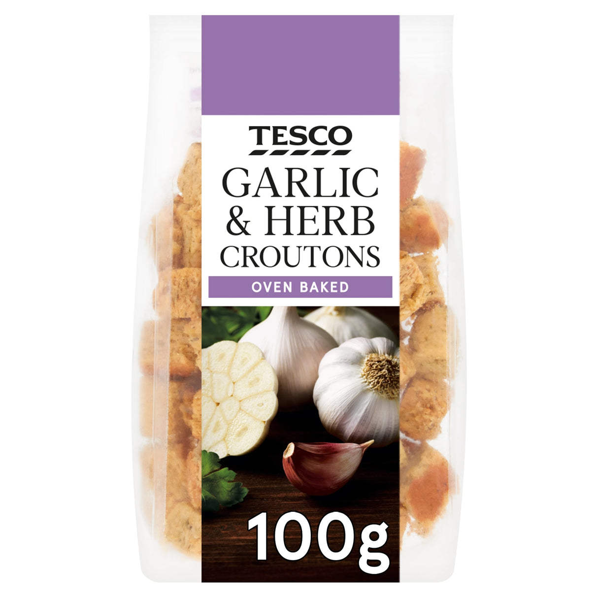 Tesco Garlic & Herb Croutons 100 g