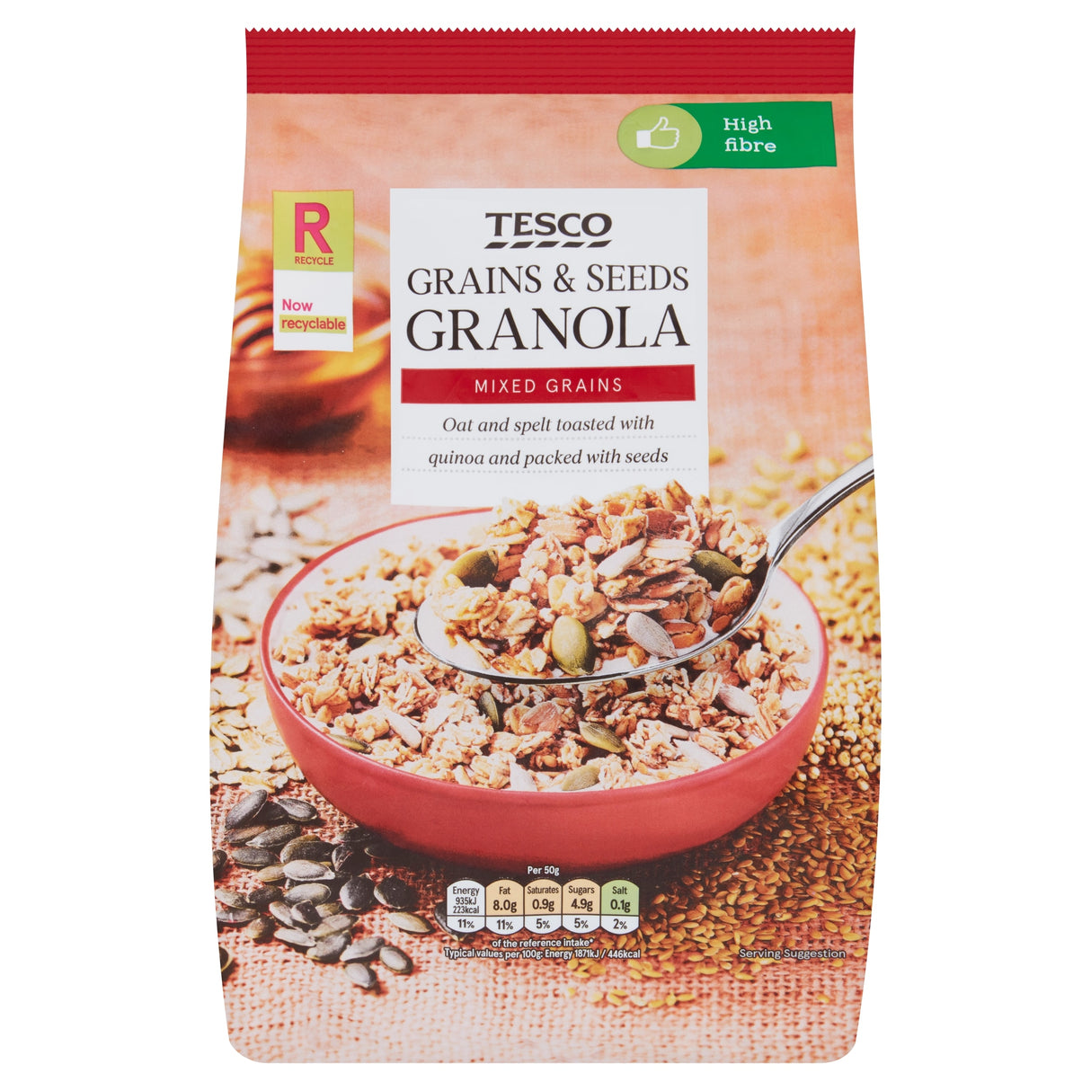 Tesco Grains & Seeds Granola 500 g