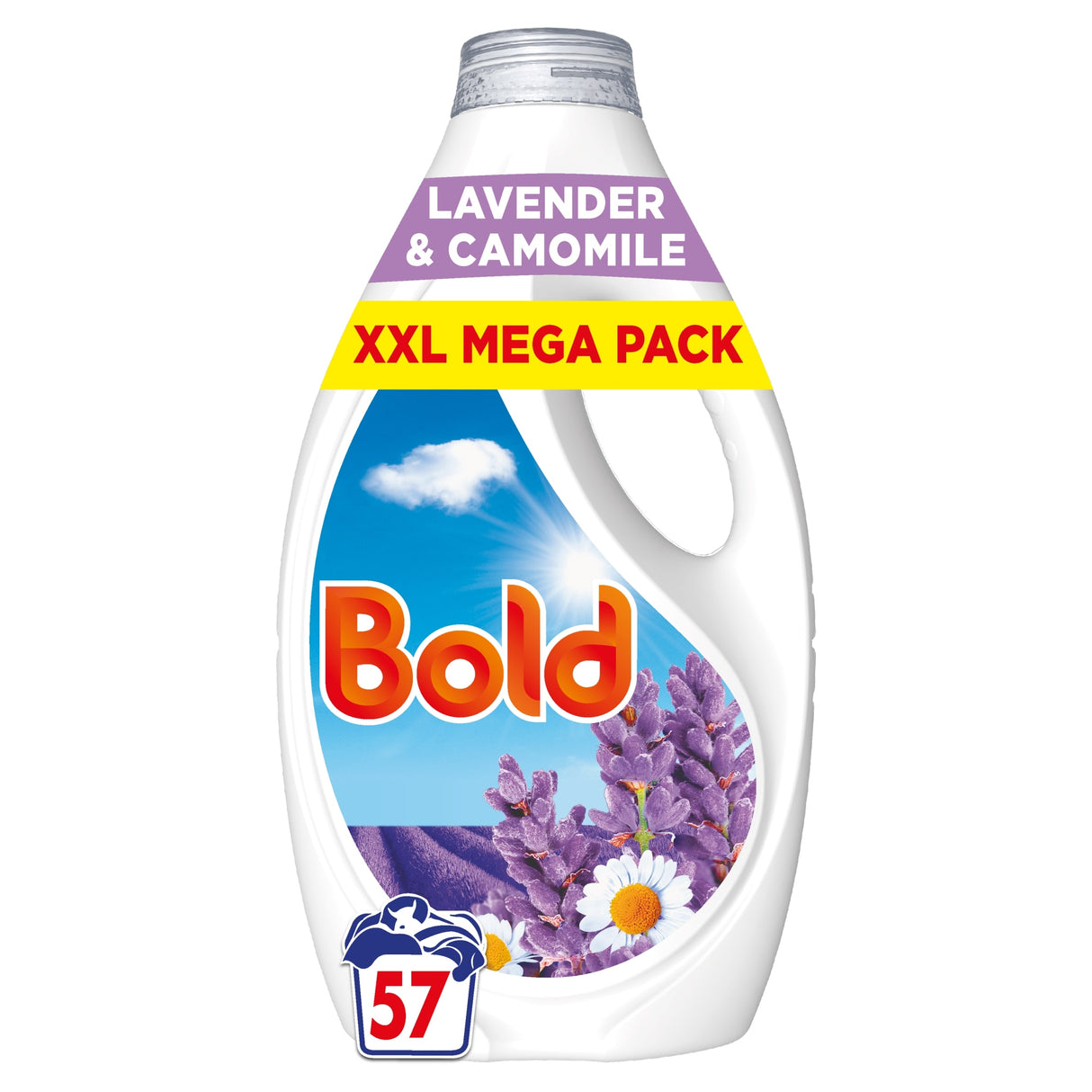 Bold Washing Liquid Lavender & Camomile 57 Washes 1767 ml