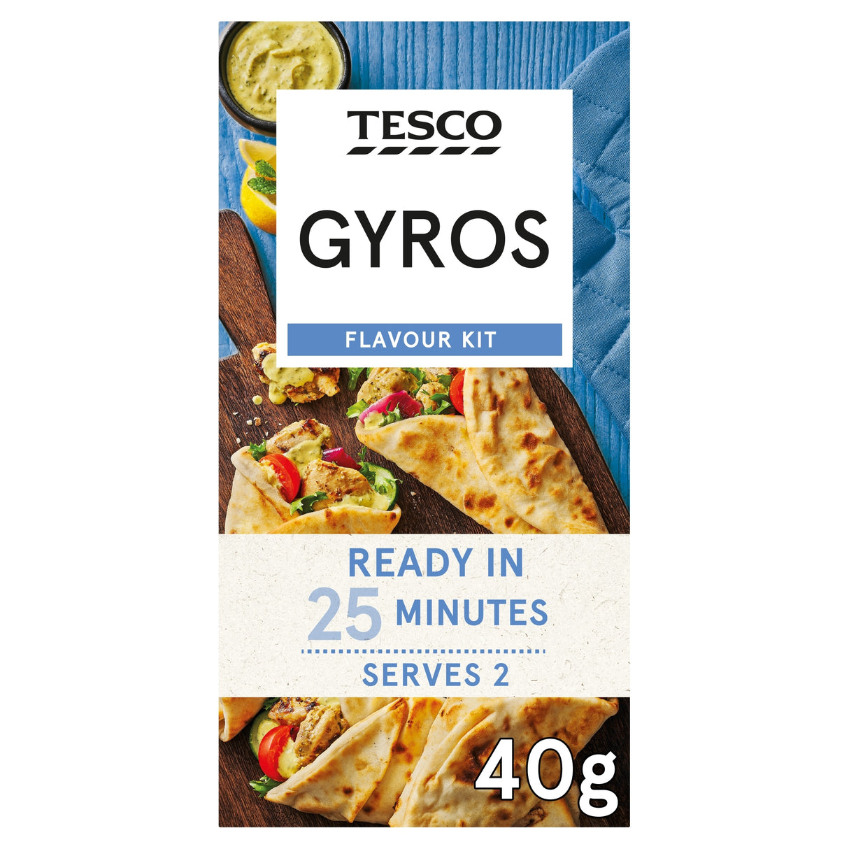Tesco Gyros Flavour Kit 40 g