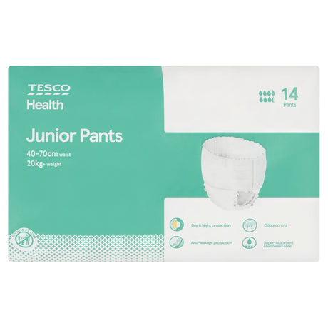 Tesco Health Junior Pants 14 Pack