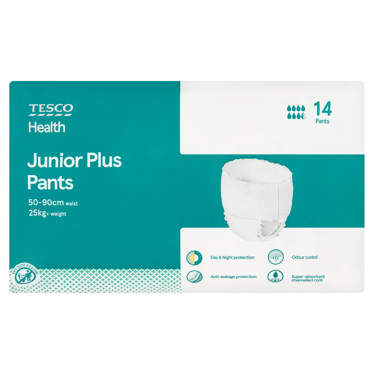 Tesco Health Junior Plus Pants 14