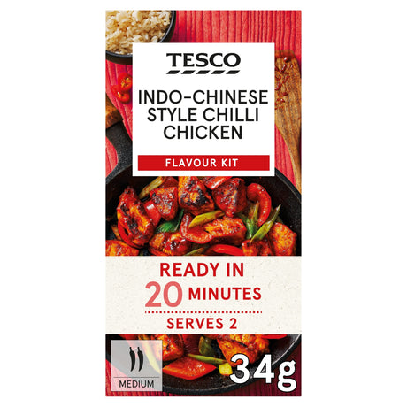 Tesco Indo Chinese Style Chilli Chicken Flavour Kit 34 g