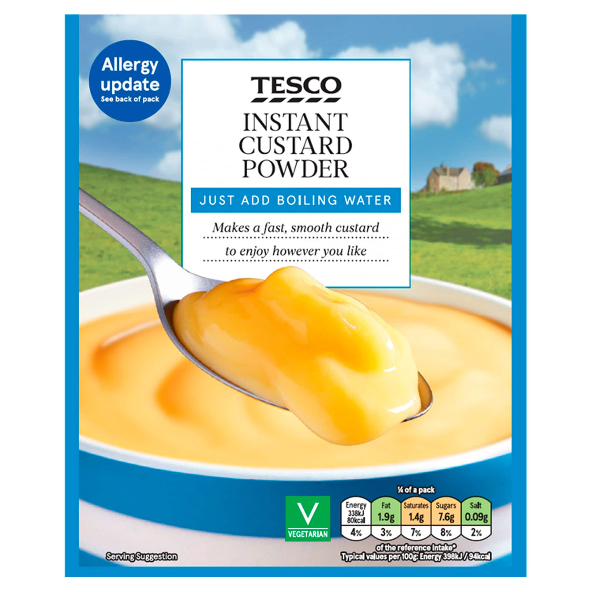 Tesco Instant Custard Mix 76 g