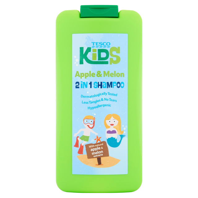Tesco Kids 2 in 1 Shampoo Apple & Melon 250 ml