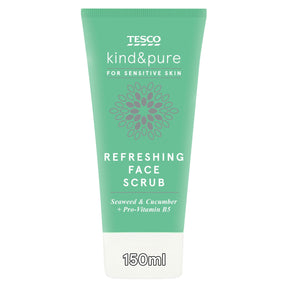 Tesco Kind & Pure Refreshing Face Scrub 150 ml