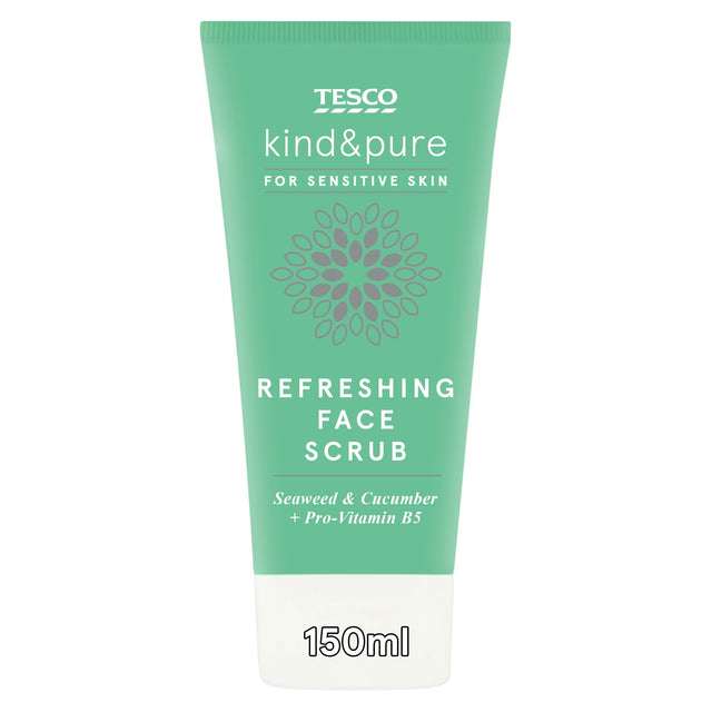 Tesco Kind & Pure Refreshing Face Scrub 150 ml