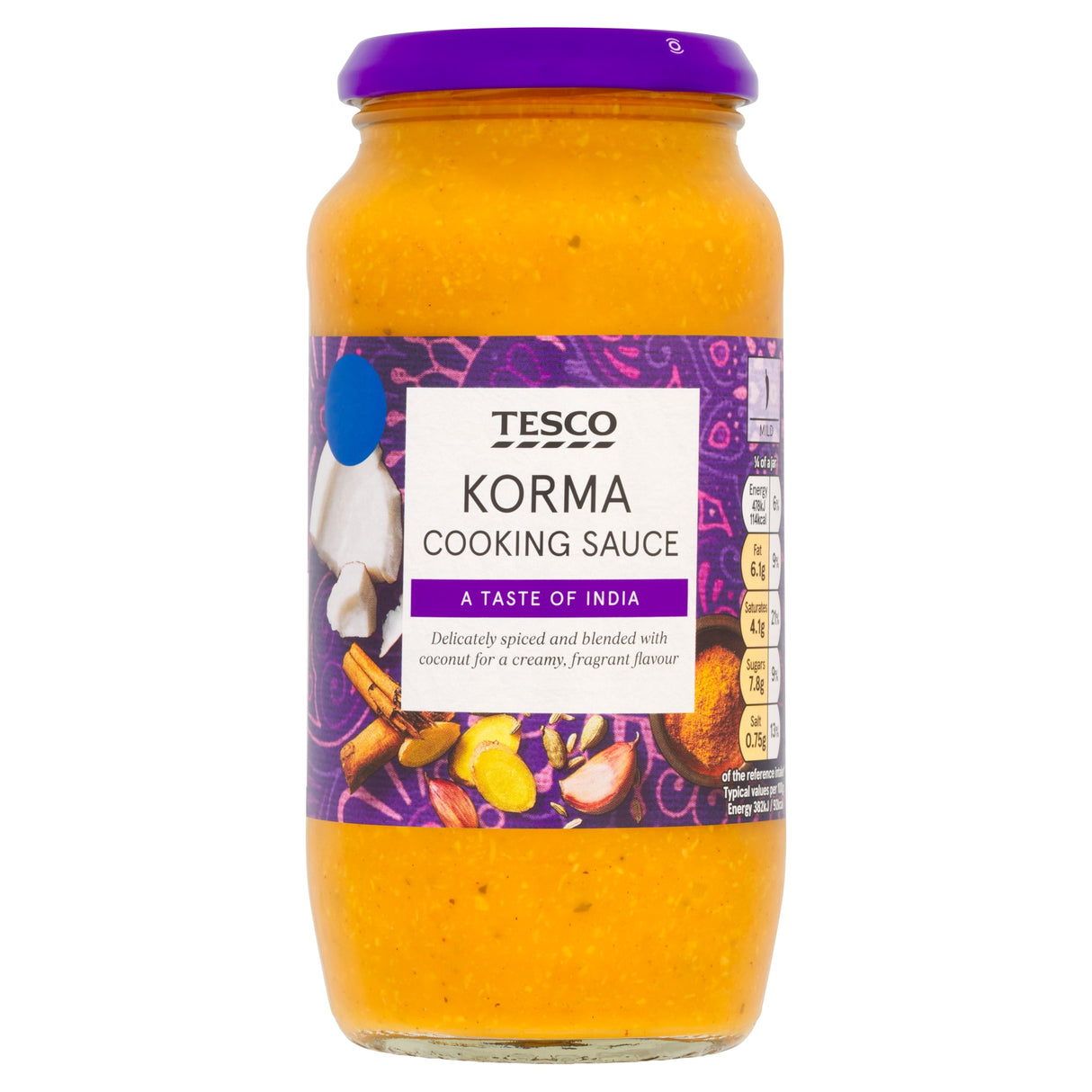 Tesco Korma Cooking Sauce 500 g
