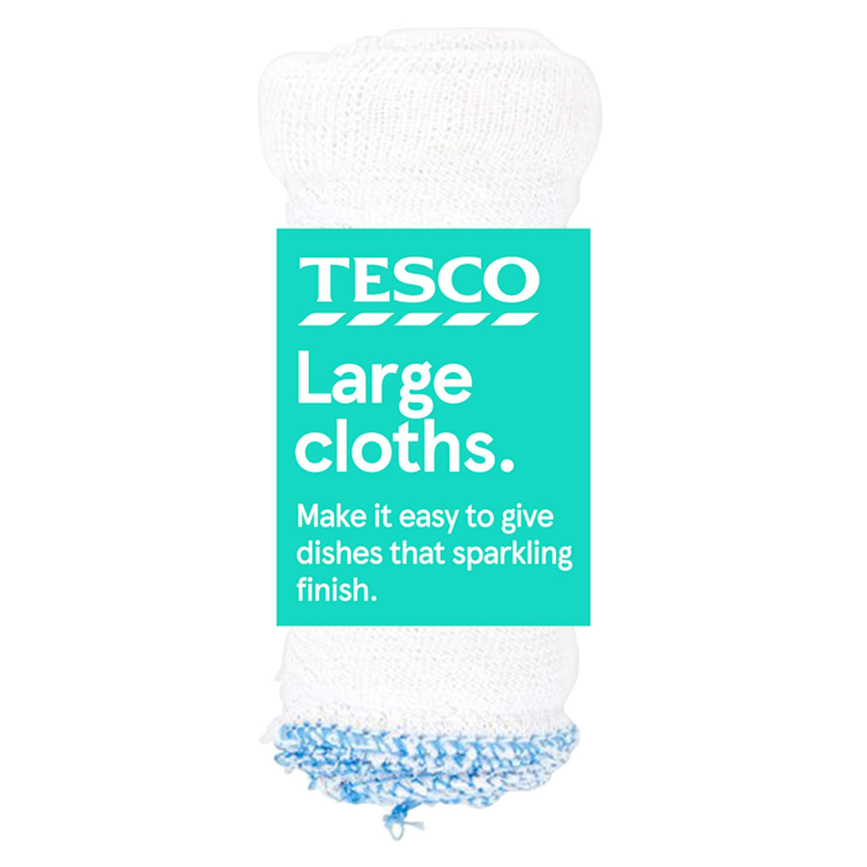 Tesco Large Dishcloth Roll 4 Pack