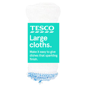 Tesco Large Dishcloth Roll 4 Pack