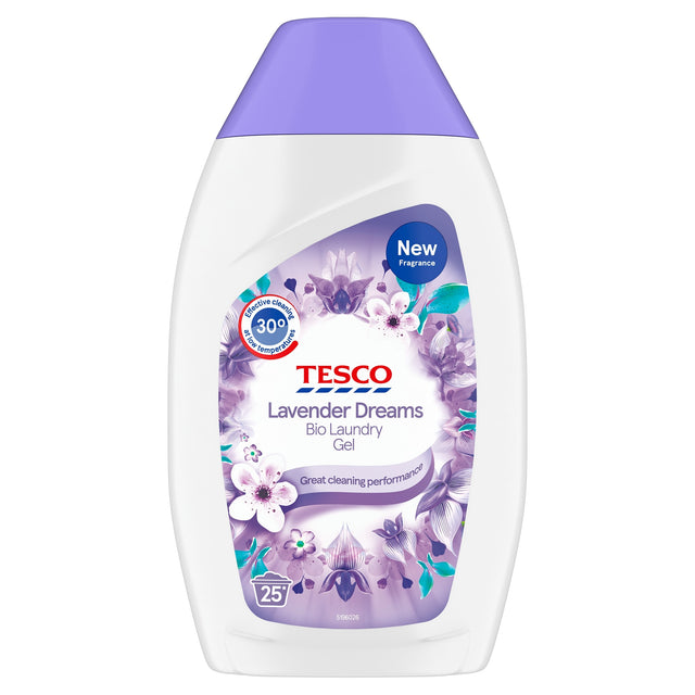 Tesco Lavender Dreams Bio Laundry Gel 25 Washes 750 ml