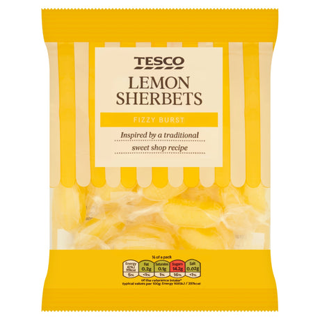 Tesco Lemon Sherbets 200 g