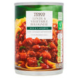 Tesco Lentil & Vegetable Bolognese 392 g