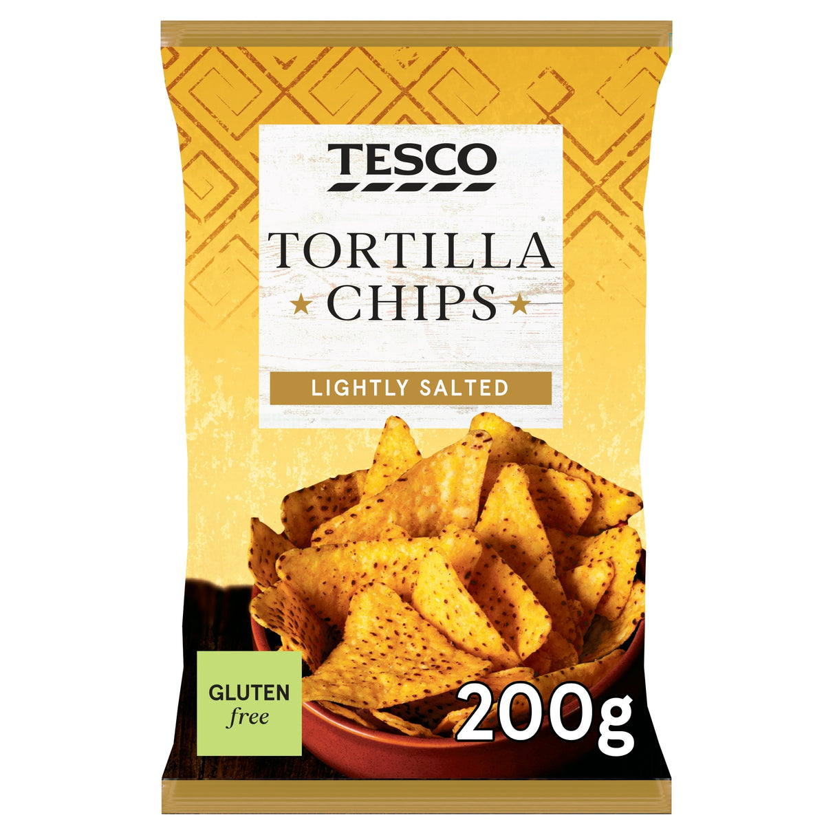 Tesco Lightly Salted Tortilla Chips 200 g