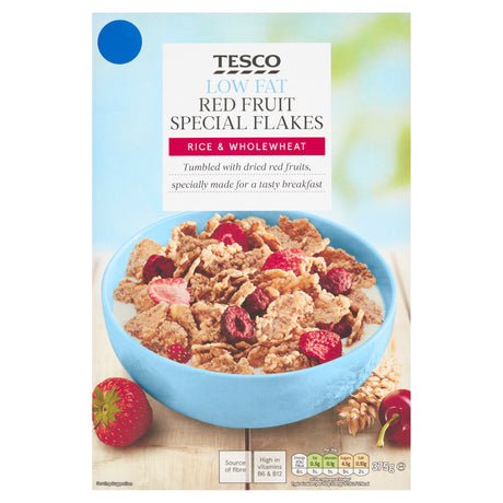 Tesco Low Fat Red Fruit Special Flakes 375 g