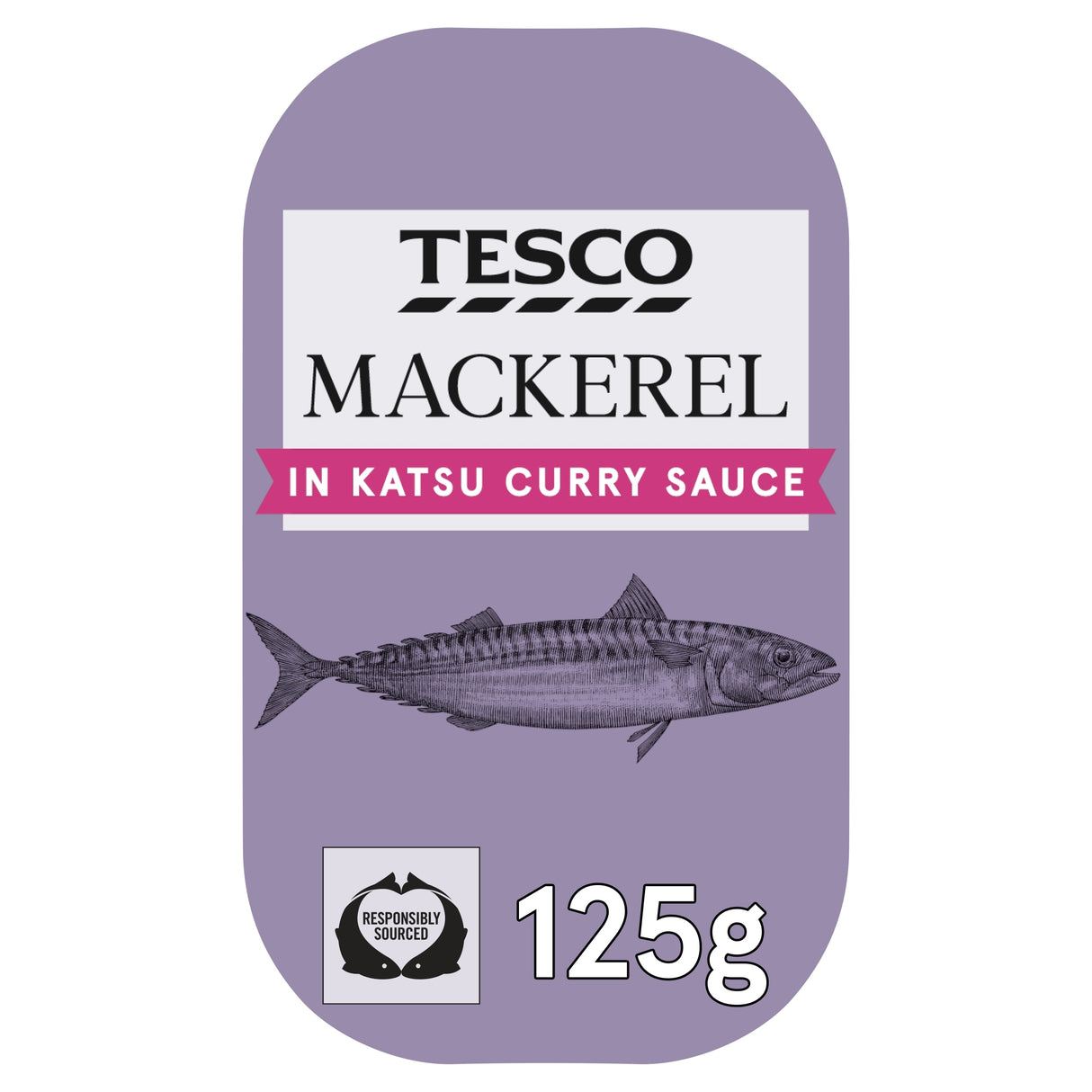 Tesco Mackerel In Katsu Curry Sauce 125 g