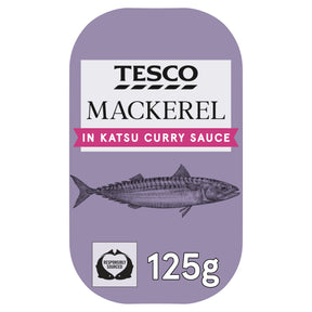 Tesco Mackerel In Katsu Curry Sauce 125 g